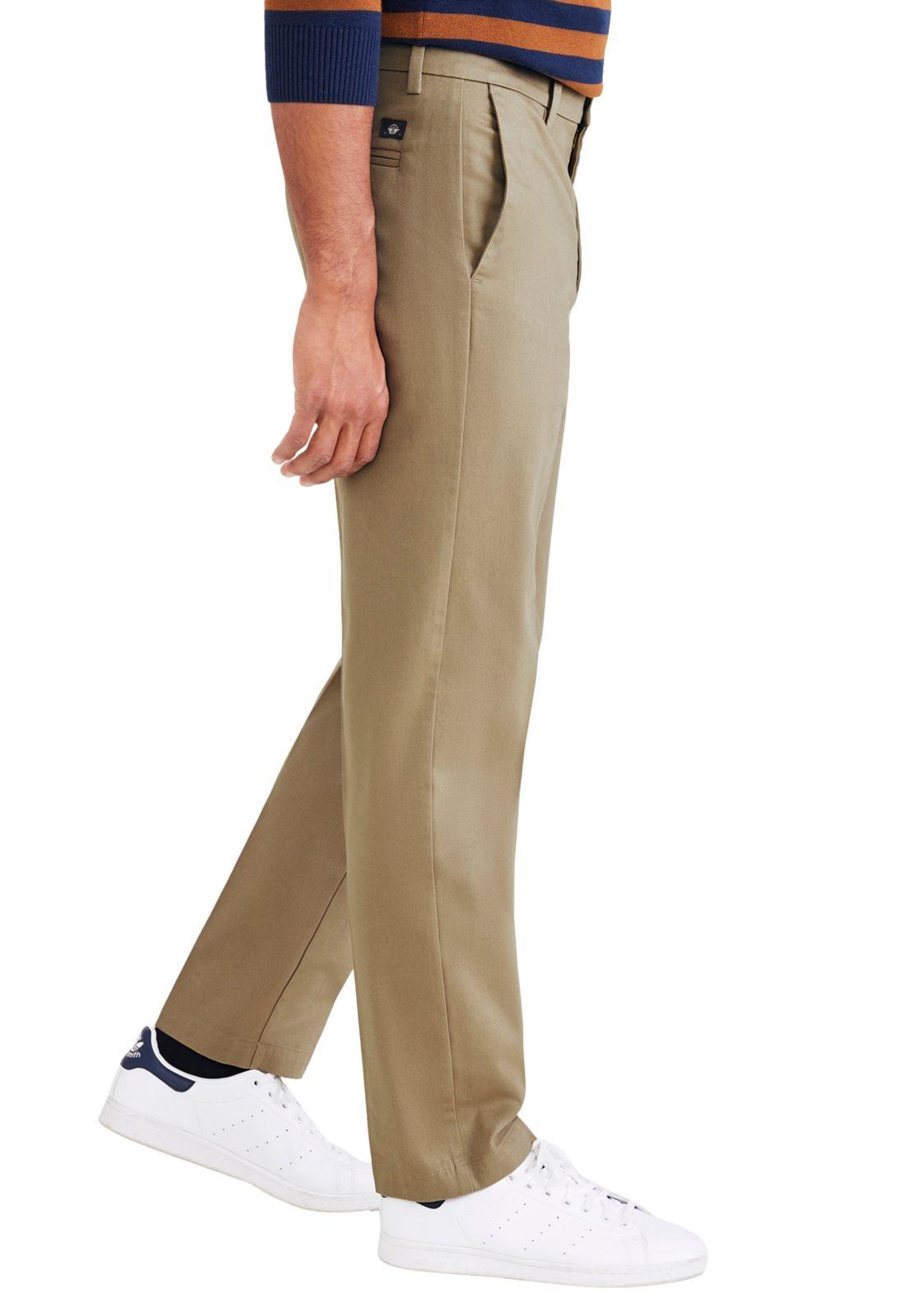 Pantalón Hombre Stain Defender Straight Fit Khaki A5210-0006-1