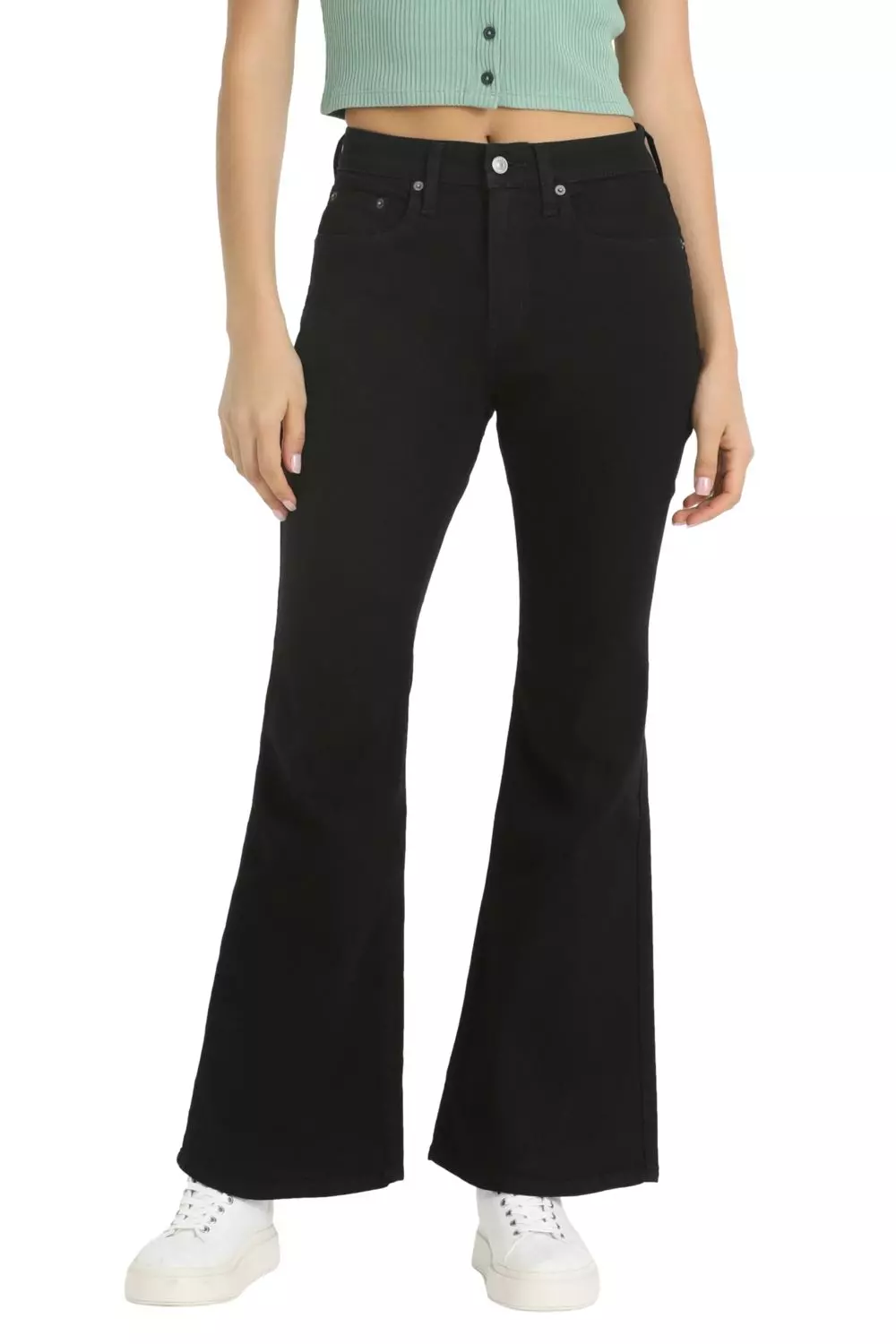 Jeans Mujer 726 Hr Flare Negro Levis A3410-0065-0