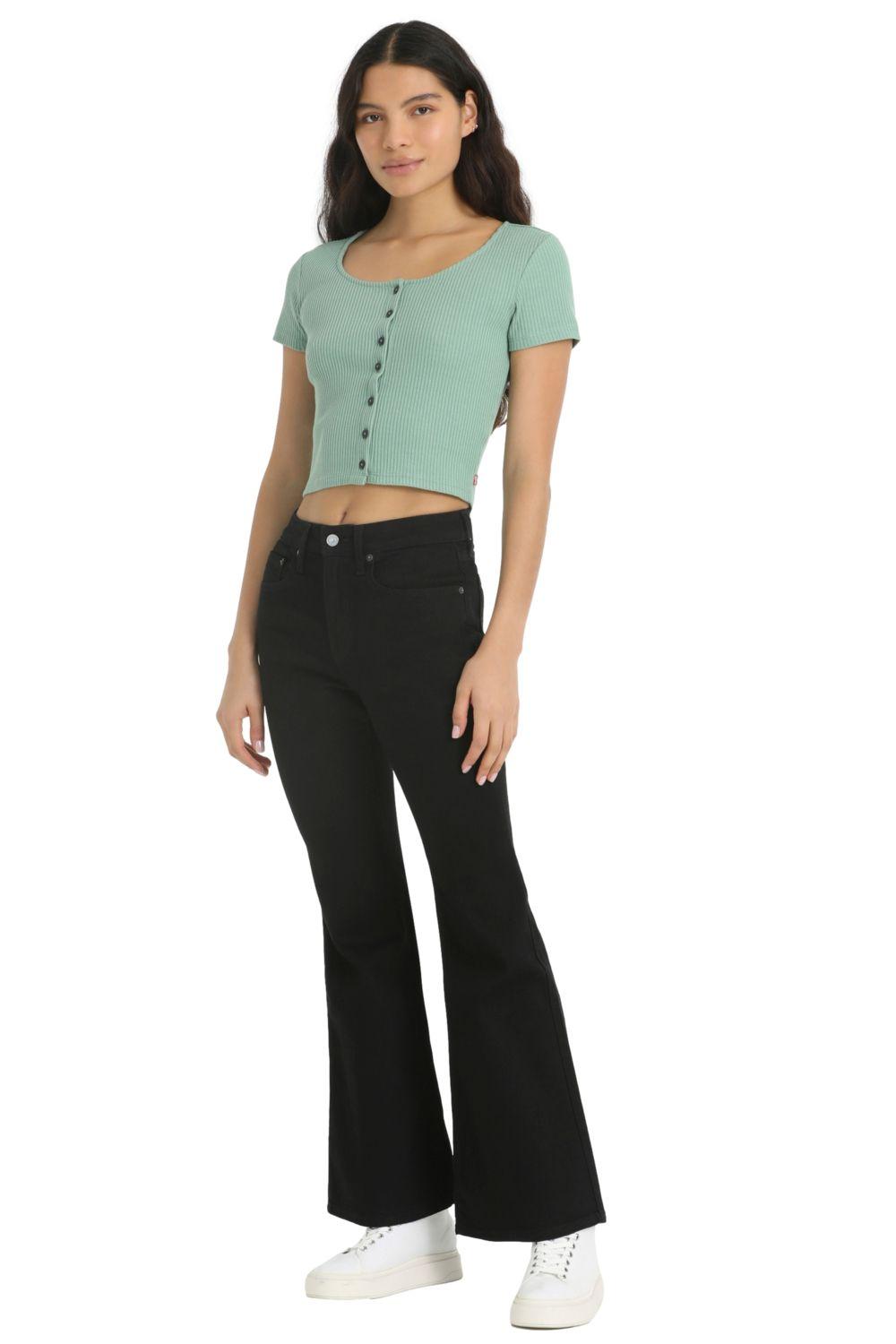 Jeans Mujer 726 Hr Flare Negro Levis A3410-0065-3