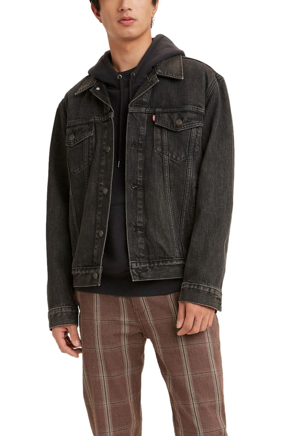 Chaqueta Hombre Trucker Jacket Negro Levis 72334-0584-0
