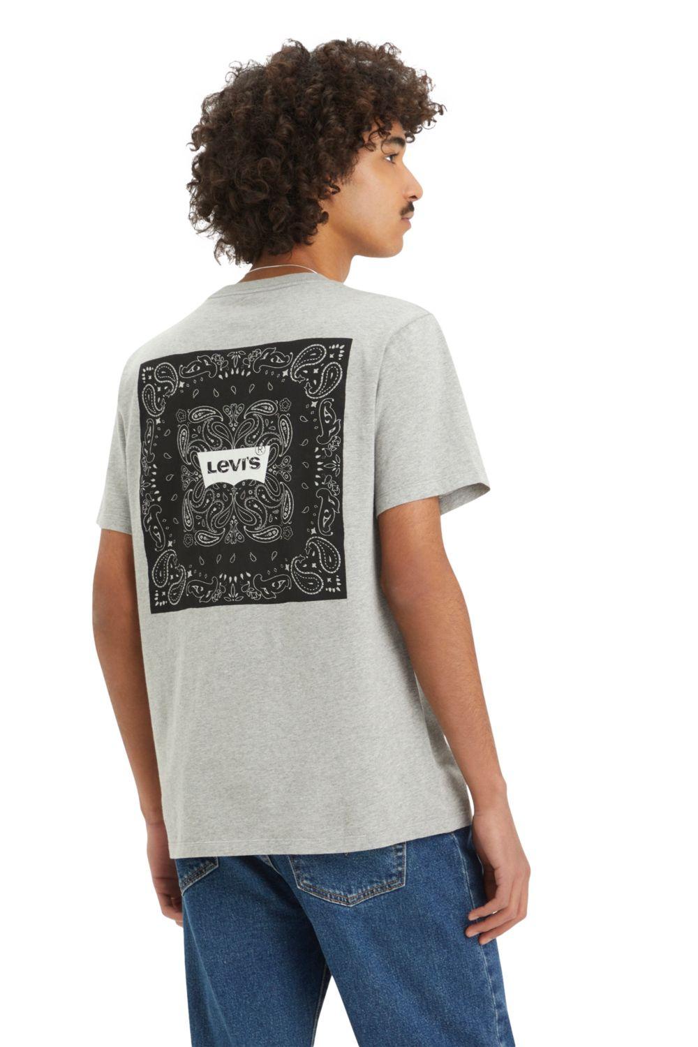 Polera Hombre Graphic Crewneck Tee Gris Levis 22491-1632-1