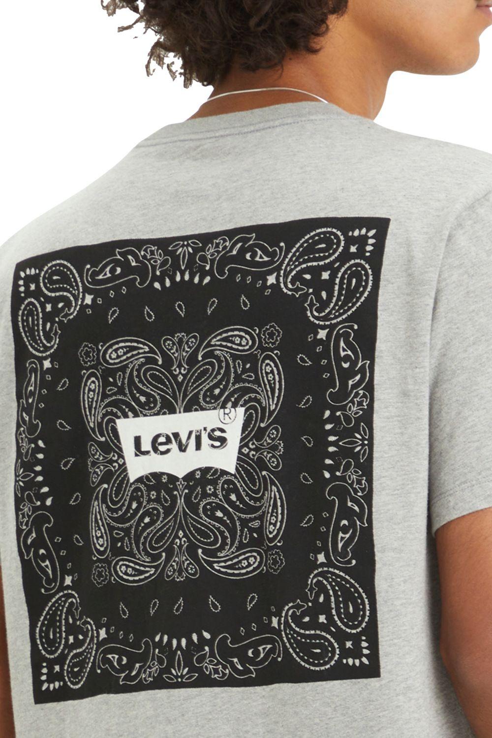 Polera Hombre Graphic Crewneck Tee Gris Levis 22491-1632-3