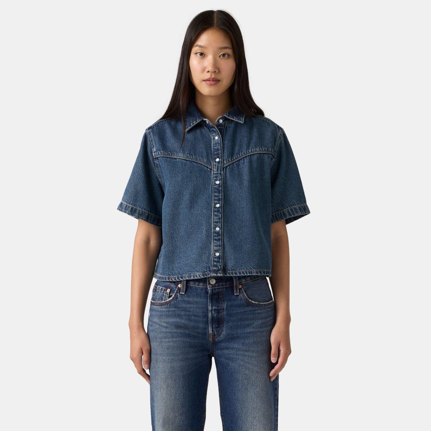Blusa Mujer Logan Denim Shirt Azul Levis 005CR-0003-0