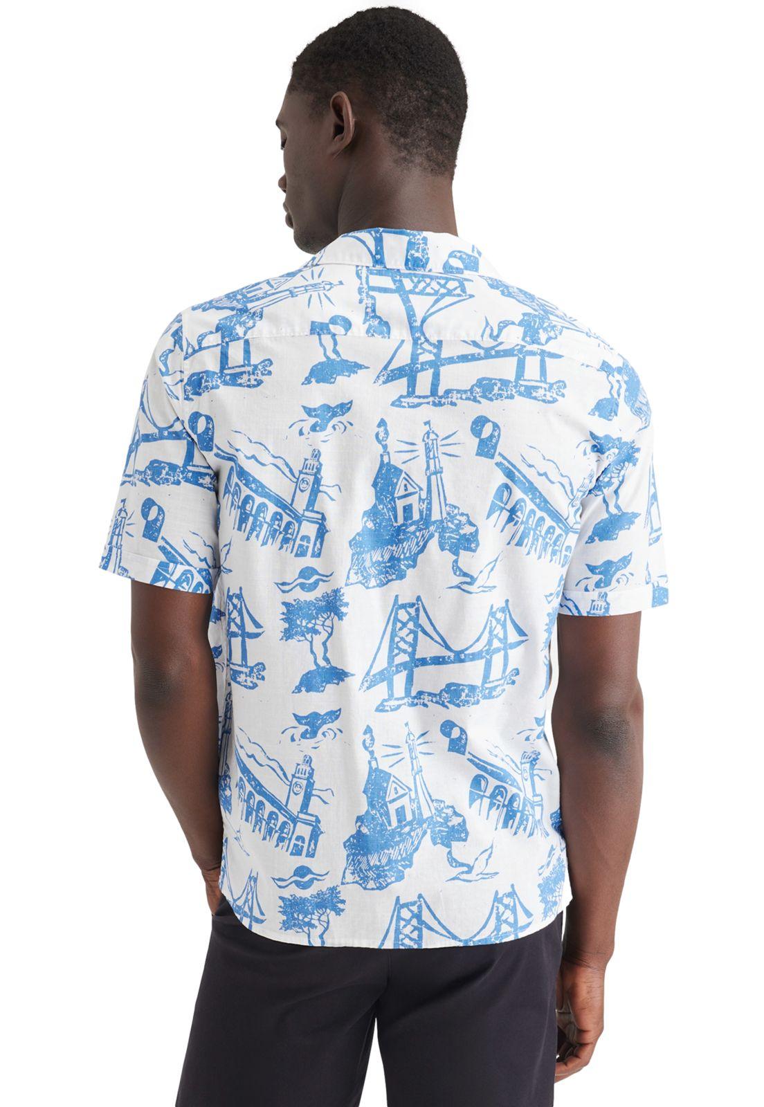 Camisa Hombre Camp Regular Fit Ceramic Blue A1732-0036-2