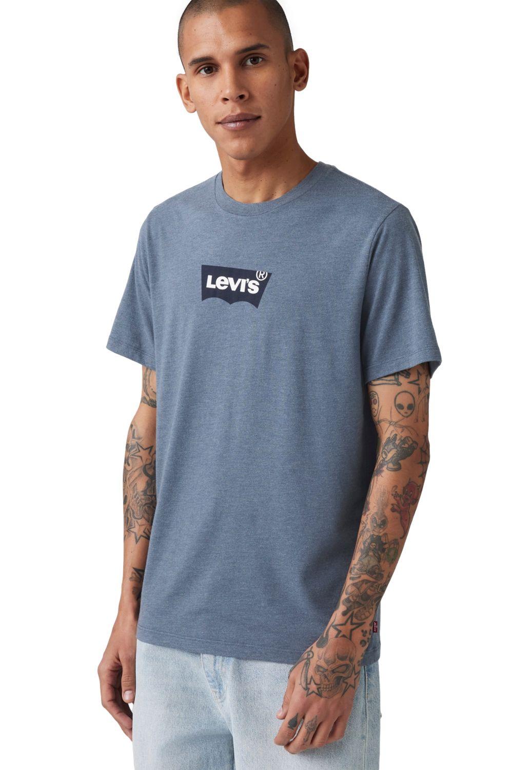Polera Hombre Graphic Crewneck Tee Azul Levis 22491-1844-2