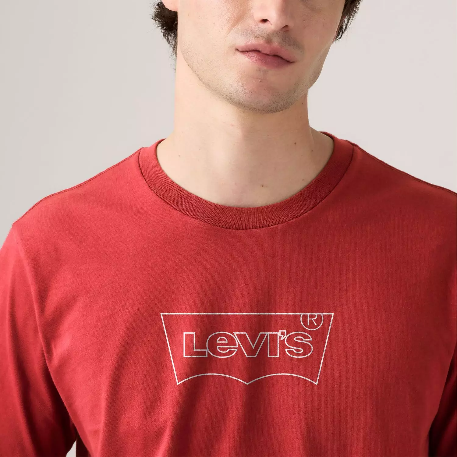 Polera Hombre Graphic Crewneck Tee Rojo Levis 22491-2067-3