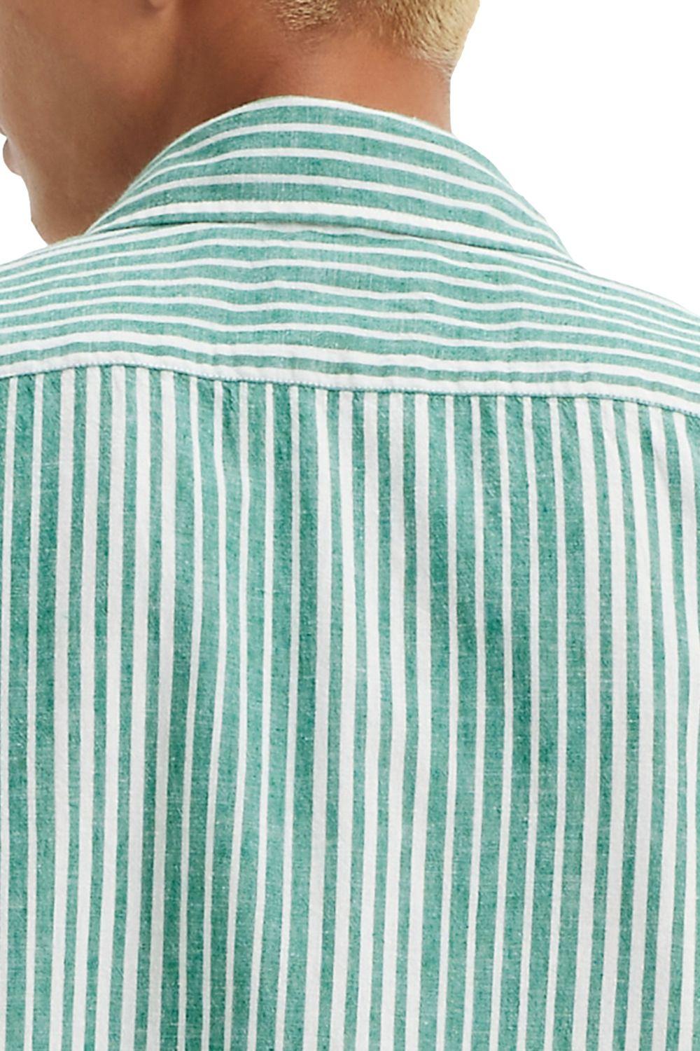 Camisa Hombre Manga Corta Verde Levis 86627-0231-3