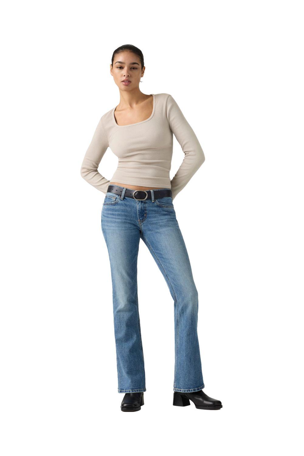 Jeans Mujer Low Slim Boocut Azul Levis 006KC-0002-3