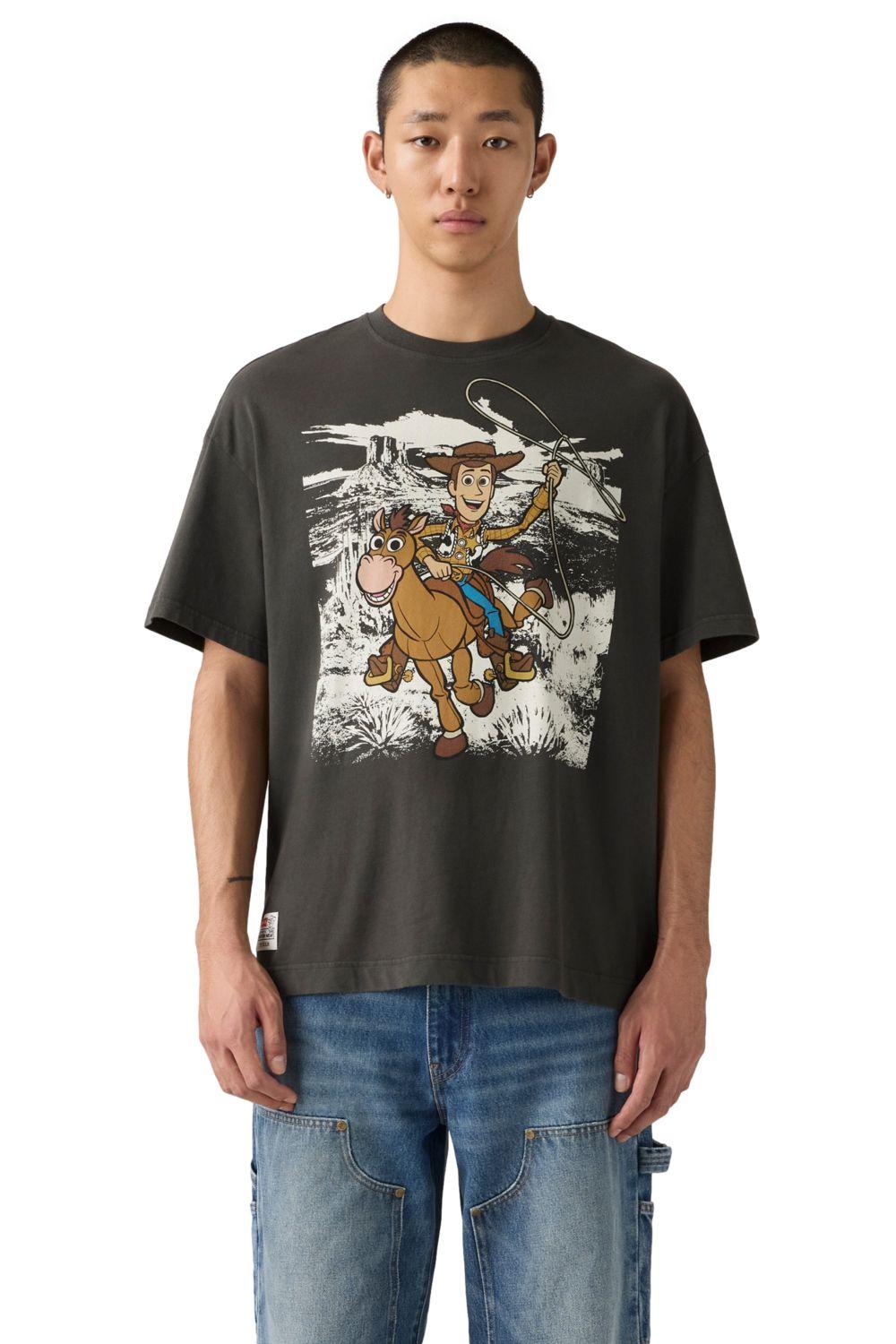 Polera Hombre Toy Story Negro Levis 0034T-0001-0
