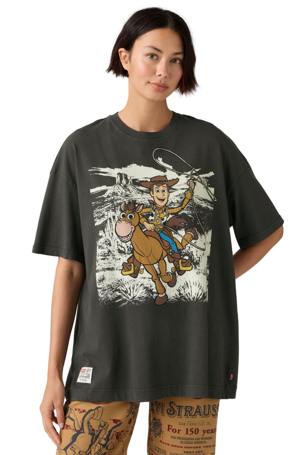 Polera Hombre Toy Story Negro Levis 0034T-0001-3