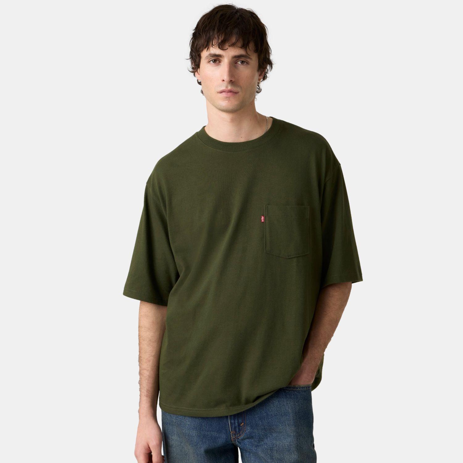 Polera Hombre Half Tee Verde Levis 005OB-0011-2