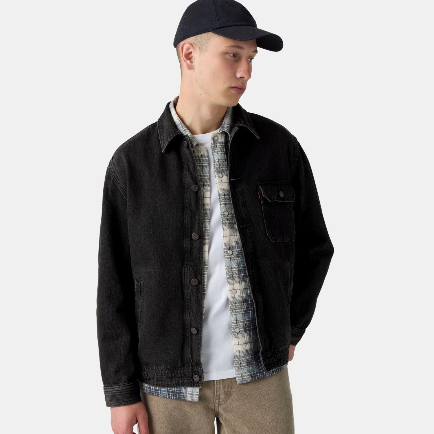 Chaqueta Hombre Tyler Poly Packable Negro Levis A9449-0028-2