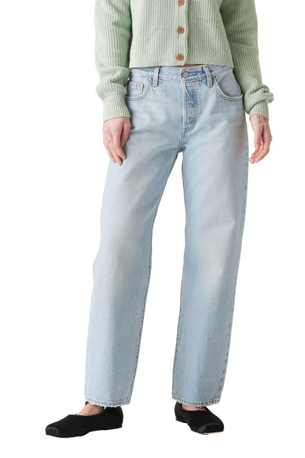Jeans Mujer 501 '90s Ankle Celeste Levis A9150-0001-0