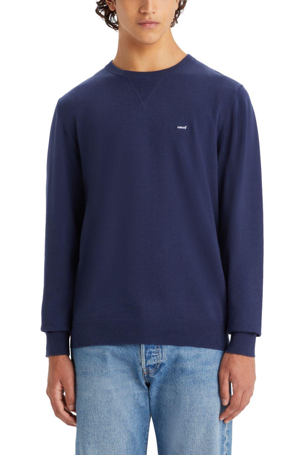 Sweater Hombre Lightweight Hm Sweater Azul Levis A7207-0002-0