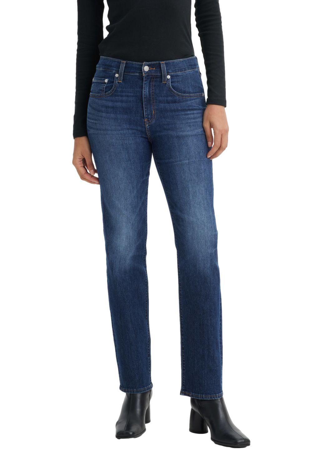 Jeans Mujer 724 High Rise Straight Azul Levis 18883-0268-0