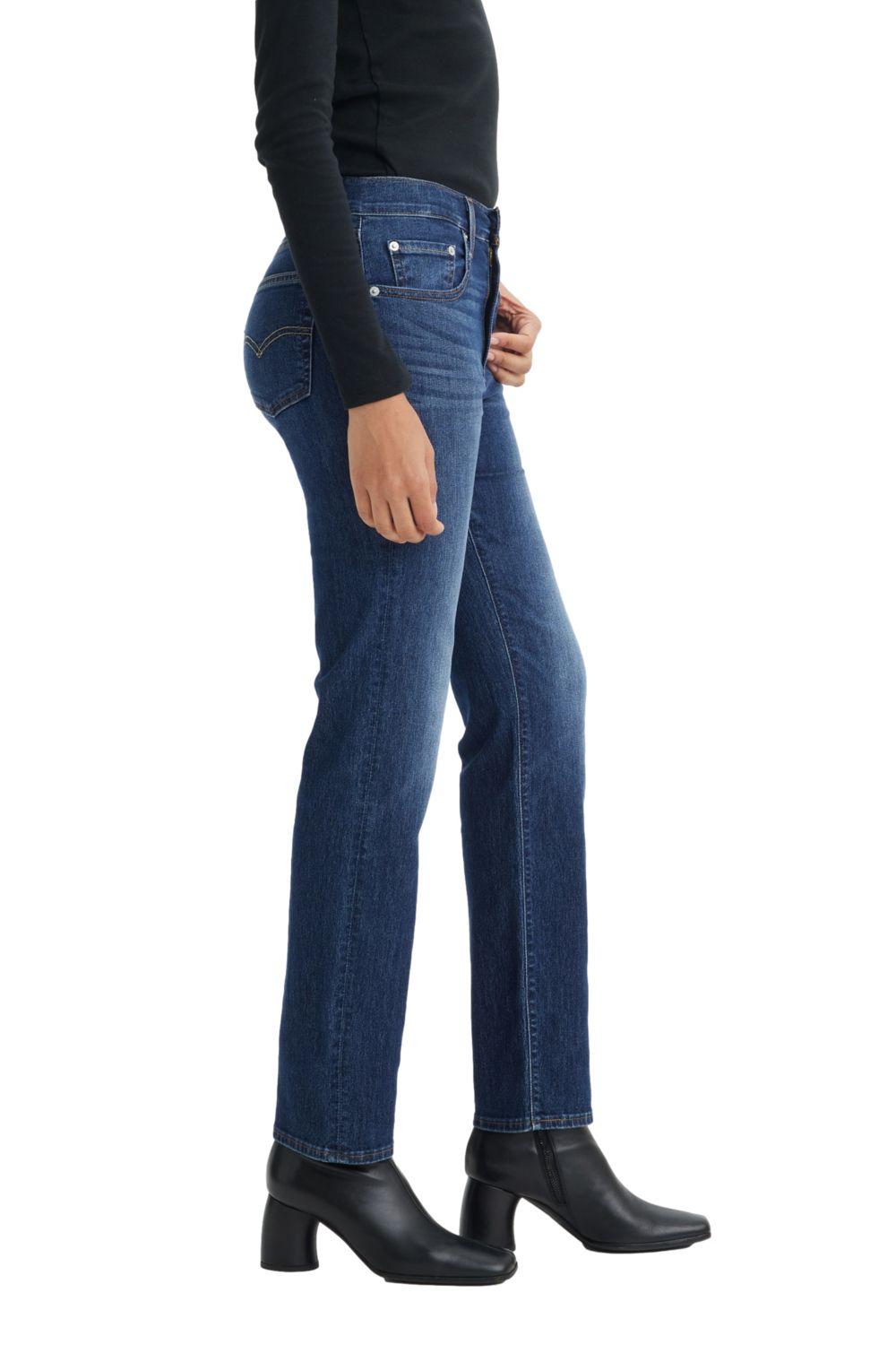 Jeans Mujer 724 High Rise Straight Azul Levis 18883-0268-1