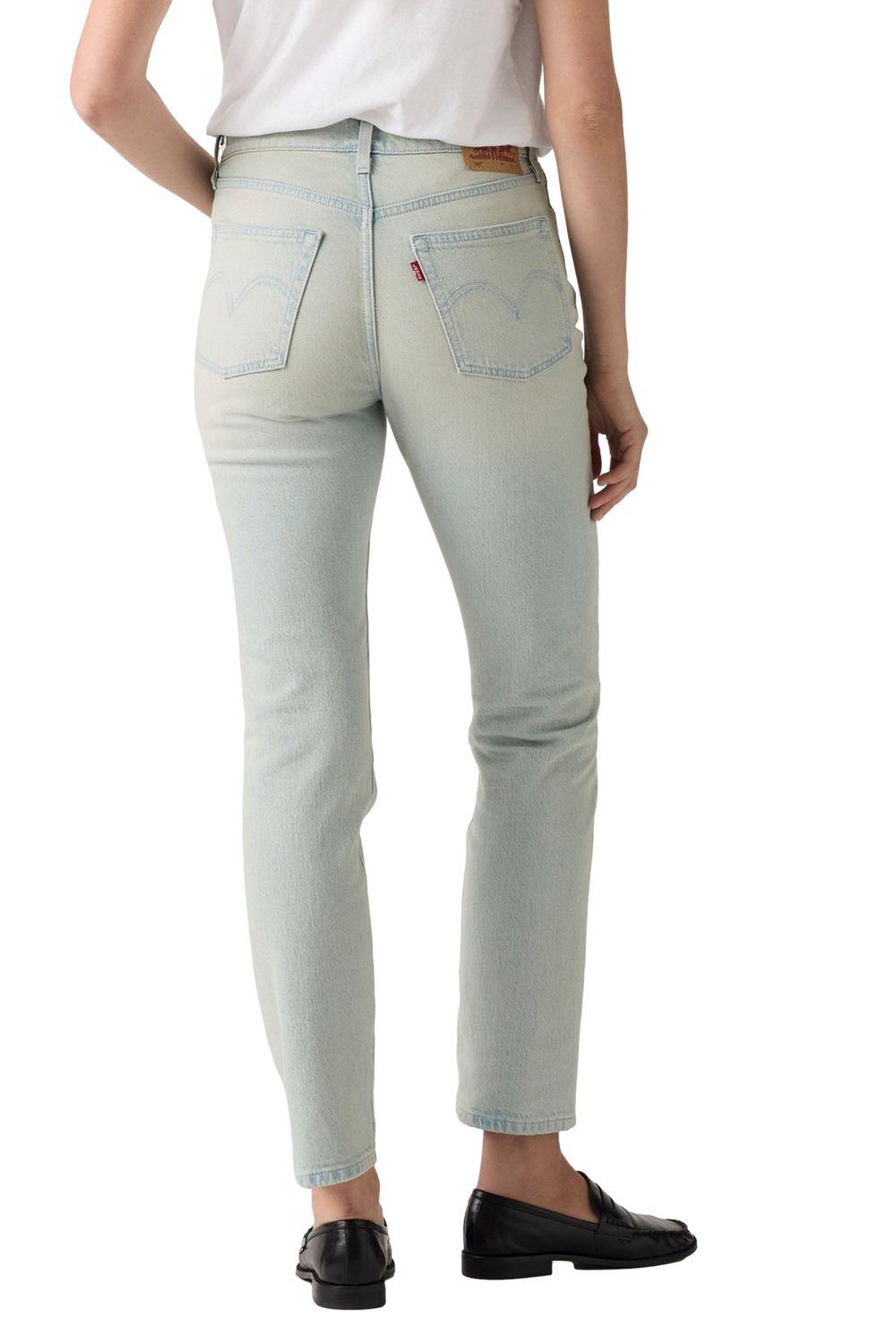 Jeans Mujer 501 For Women Celeste Levis 12501-0608-2