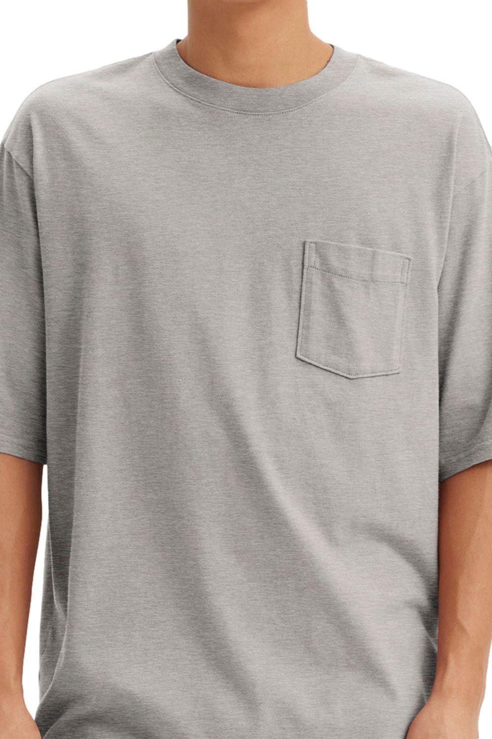 Polera Hombre Half Sleeve Pkt Tee Gris Levis A9252-0010-2