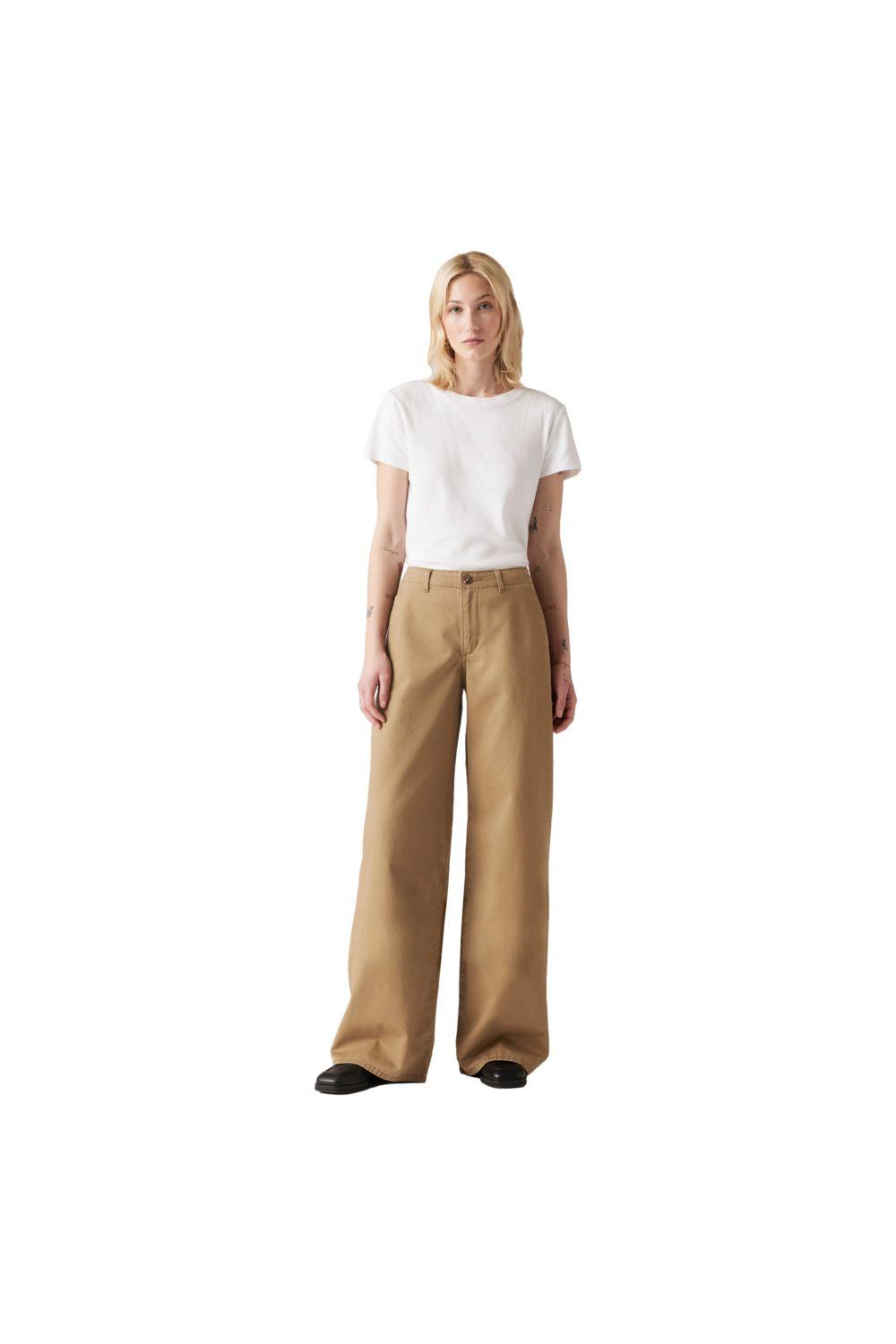 Pantalón Mujer XL Chino Café Levis A8700-0000-3