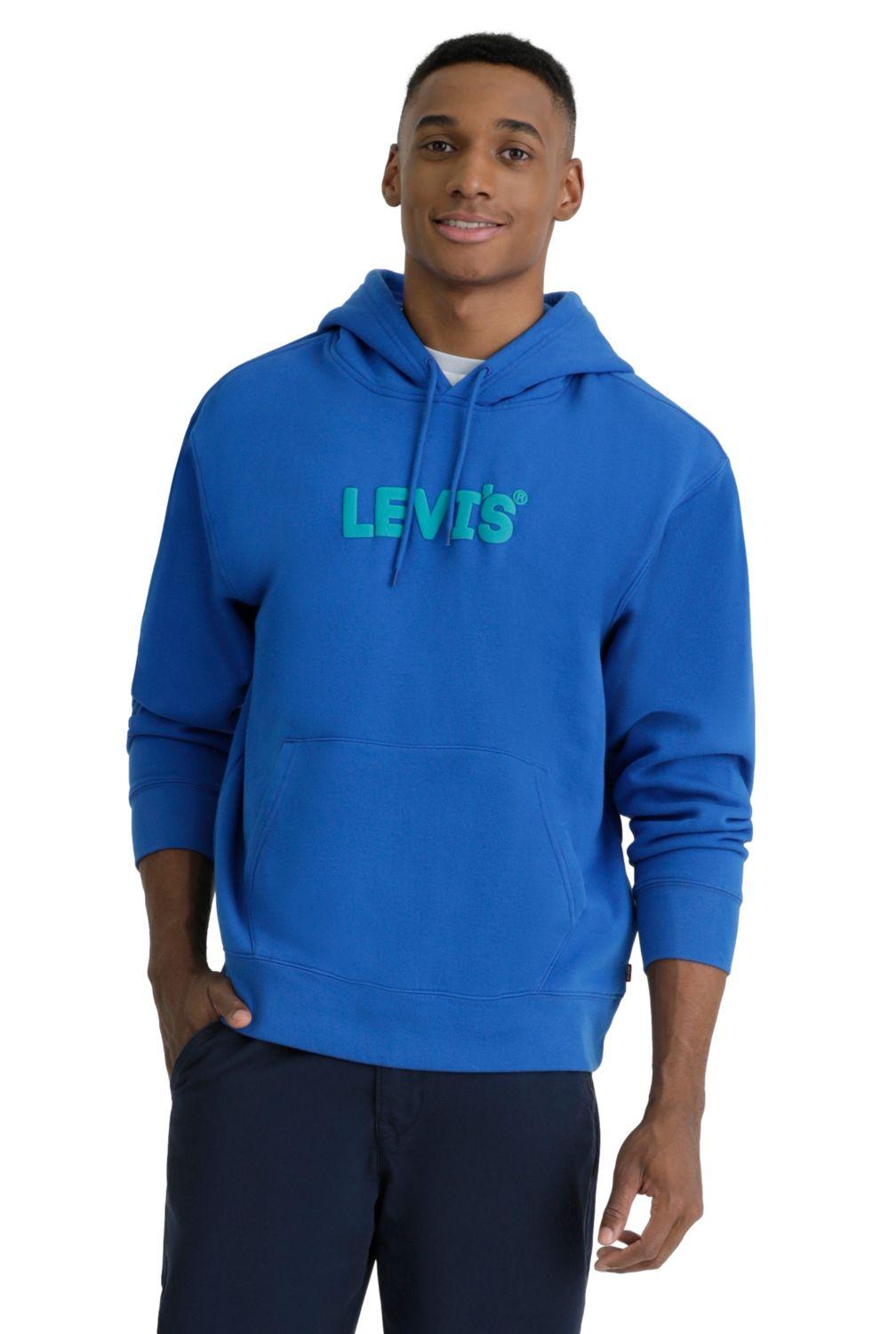 Polerón Hombre Relaxed Graphic Azul Levis 38479-0355-0