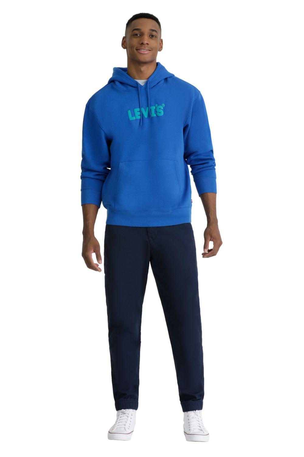 Polerón Hombre Relaxed Graphic Azul Levis 38479-0355-3