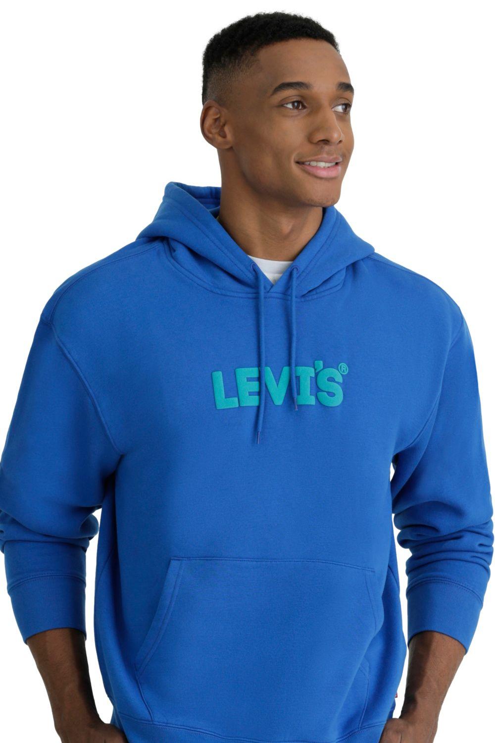 Polerón Hombre Relaxed Graphic Azul Levis 38479-0355-5