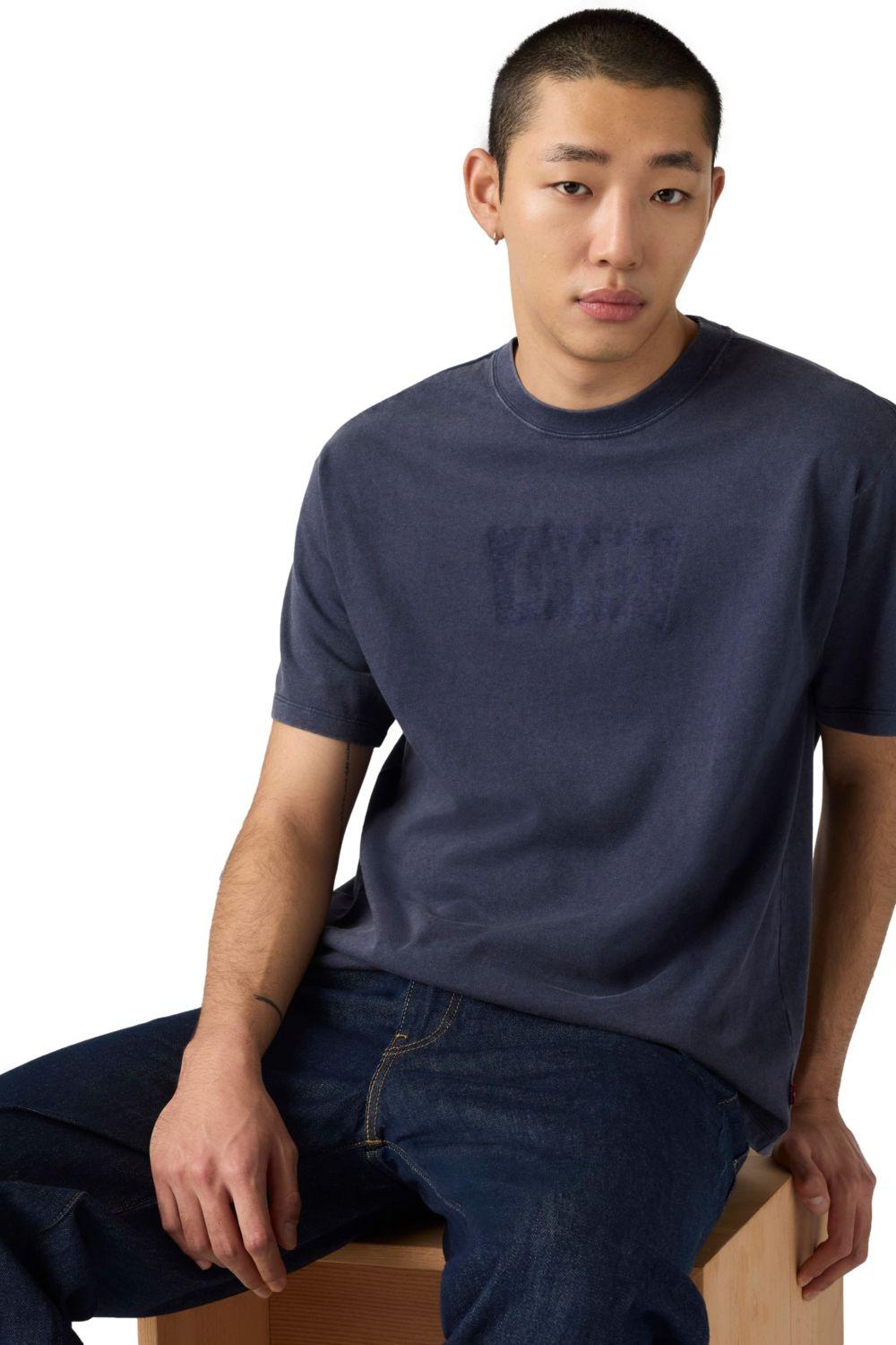 Polera Hombre Vintage Fit Graphic Tee Azul Levis 87373-0409-2
