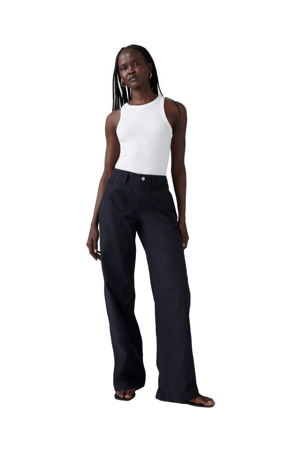 Jeans Mujer 90s Straight Negro Levis 001VV-0000-3
