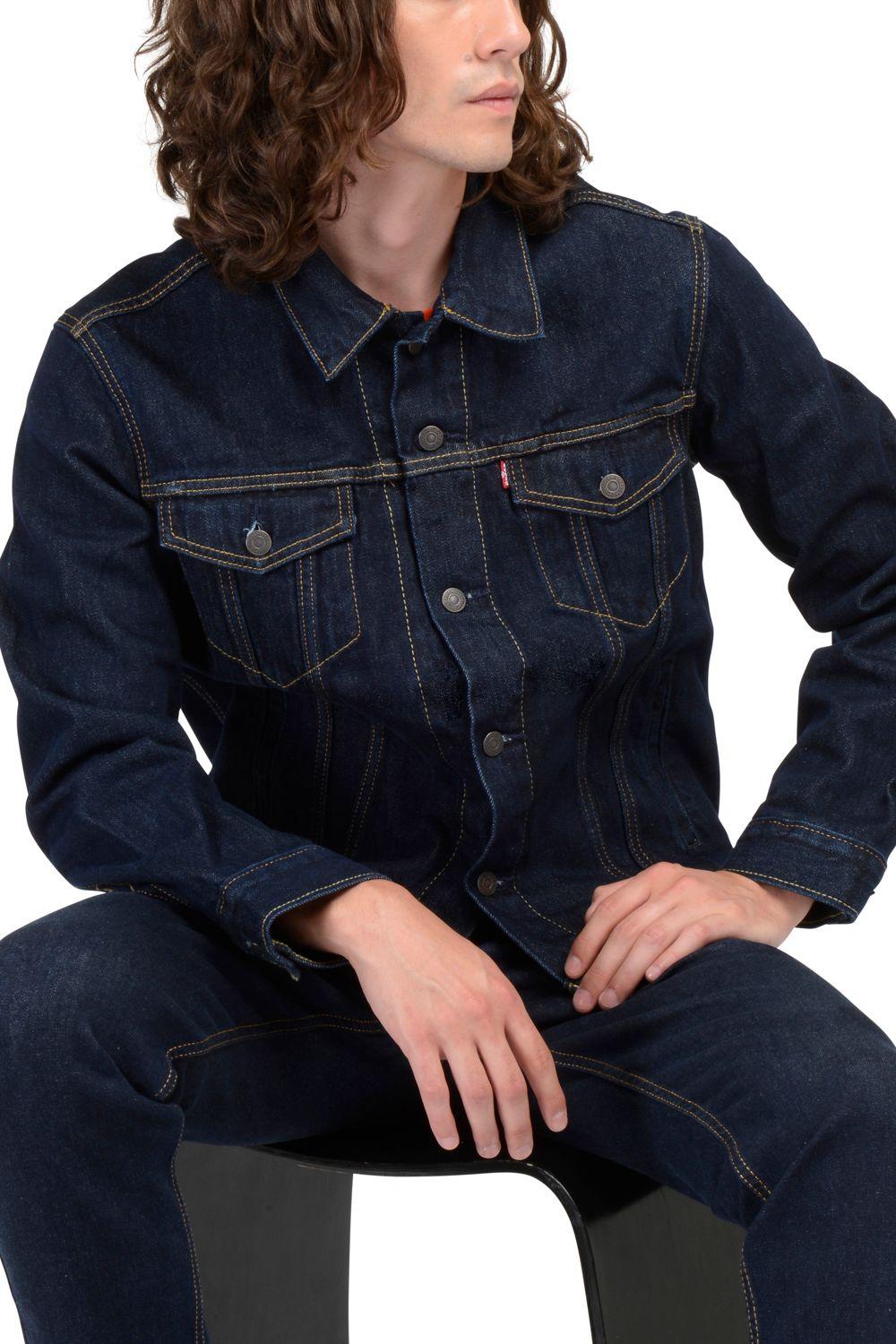 Chaqueta Hombre Regular Fit Azul Levis 72334-0134-3