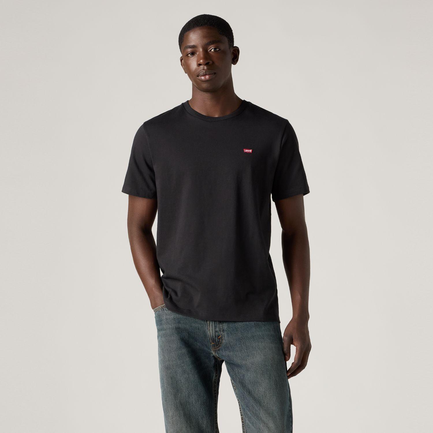 Polera Hombre Regular Fit Mini Logo Negro Levis 56605-0009-3