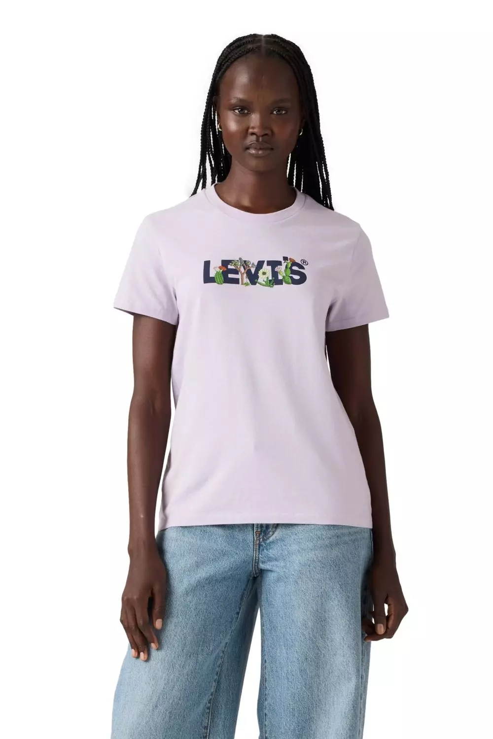 Polera Mujer The Perfect Tee Morado Levis 17369-3203-0