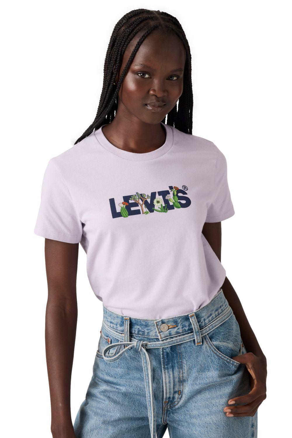 Polera Mujer The Perfect Tee Morado Levis 17369-3203-2