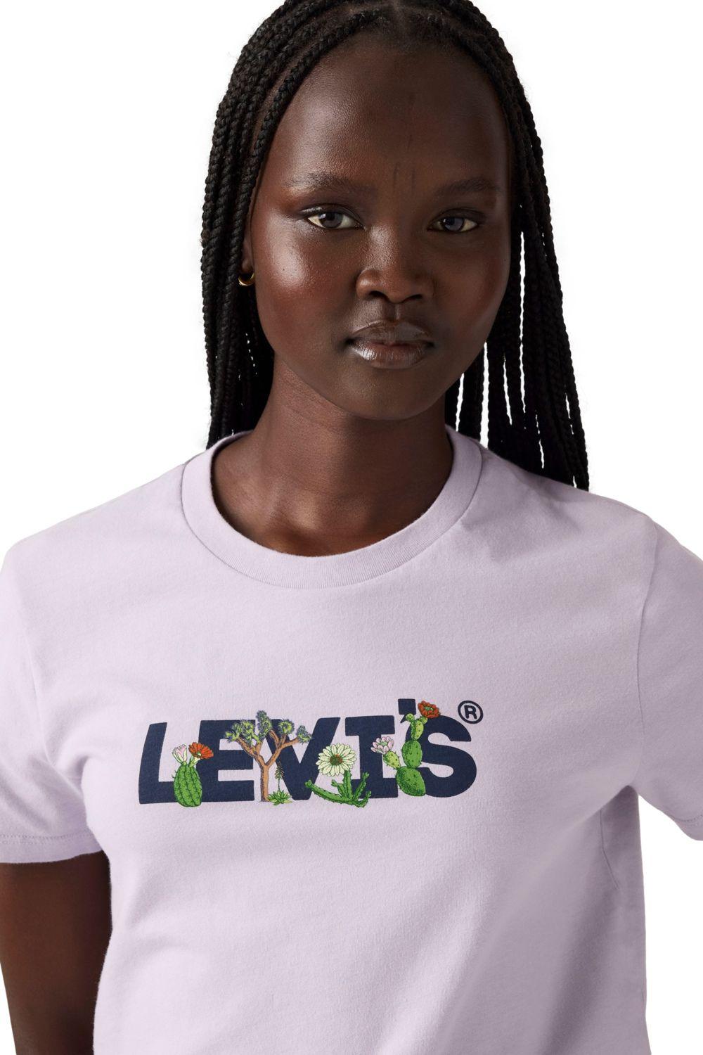 Polera Mujer The Perfect Tee Morado Levis 17369-3203-3