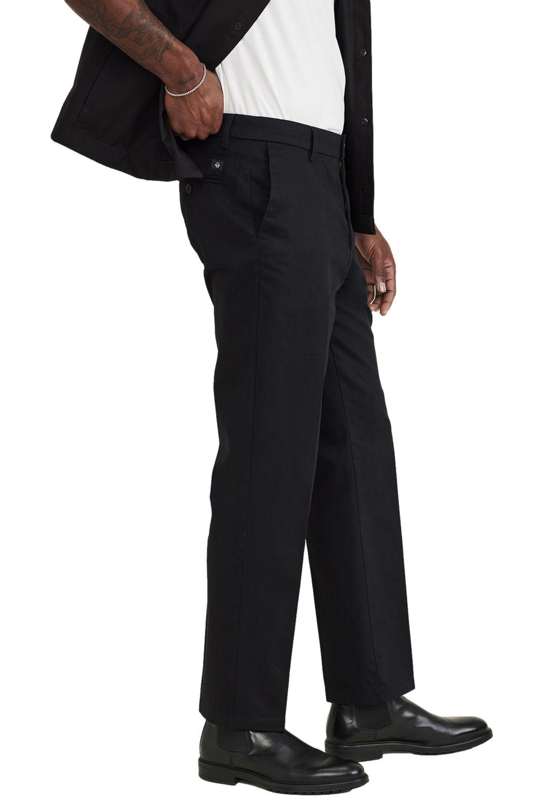 Pantalón Hombre Stain Defender Straight Fit Negro A5210-0001-1