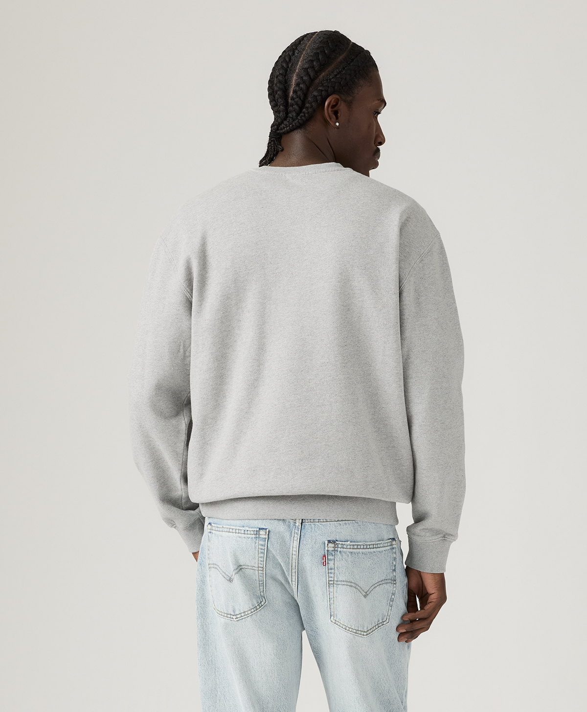 Polerón Hombre Relaxed Graphic Crew Gris Levis 38712-0370-1