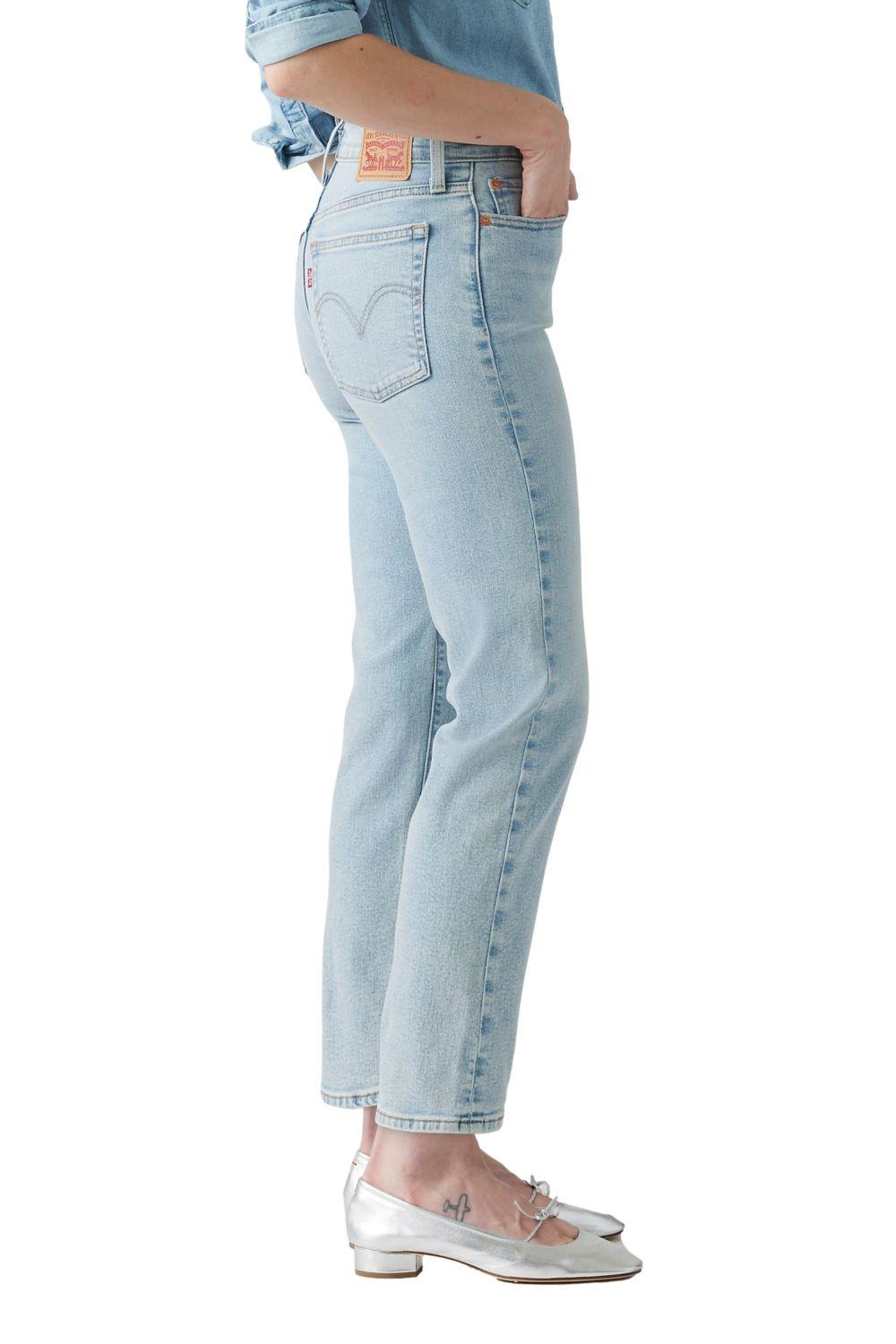 Jeans Mujer Wedgie Straight Azul Levis 34964-0221-1