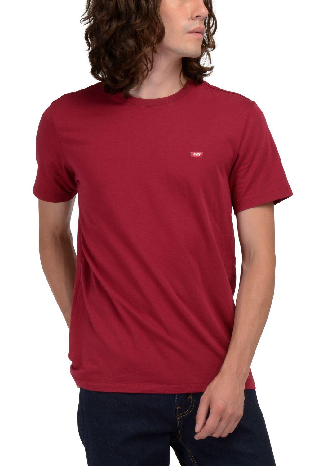 Polera Hombre Clásica Burdeo Levis 22022-2000-3
