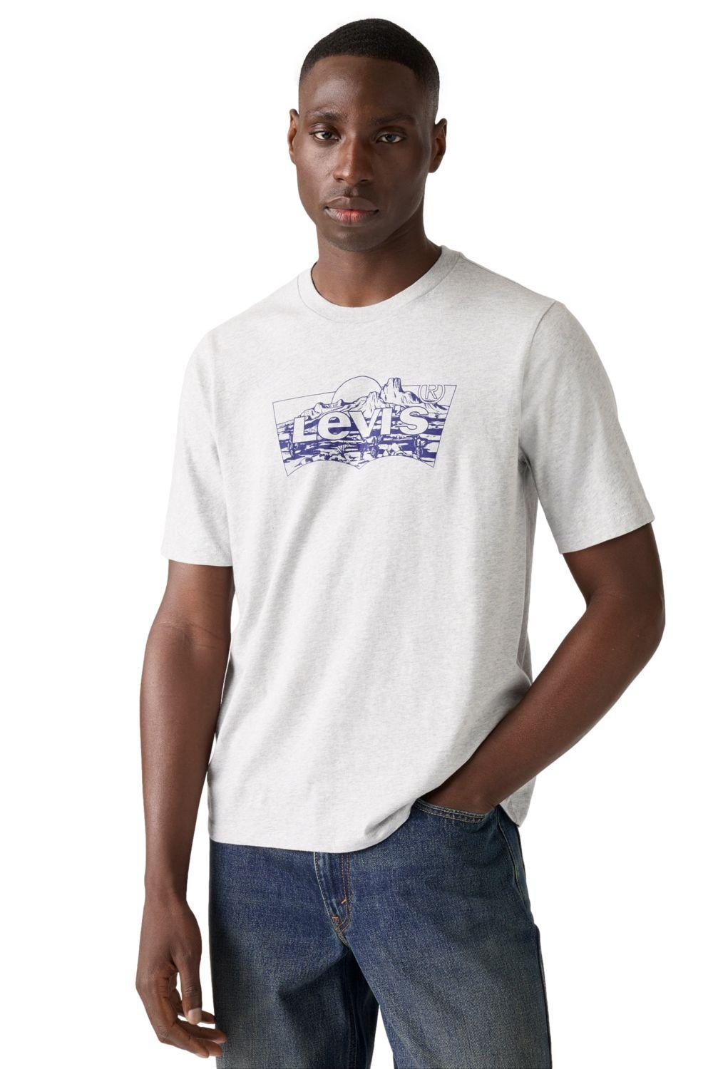 Polera Hombre Graphic Crewneck Tee Gris Levis 22491-1955-2