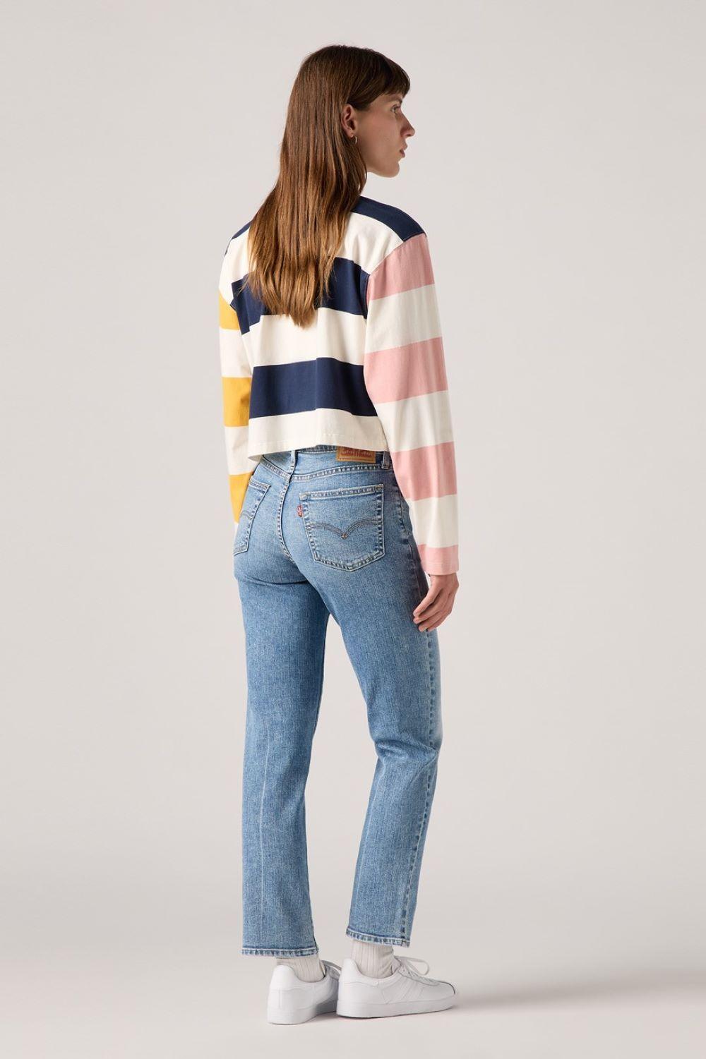 Jeans Mujer 724 High Rise Straight Celeste Levis 18883-0386-2