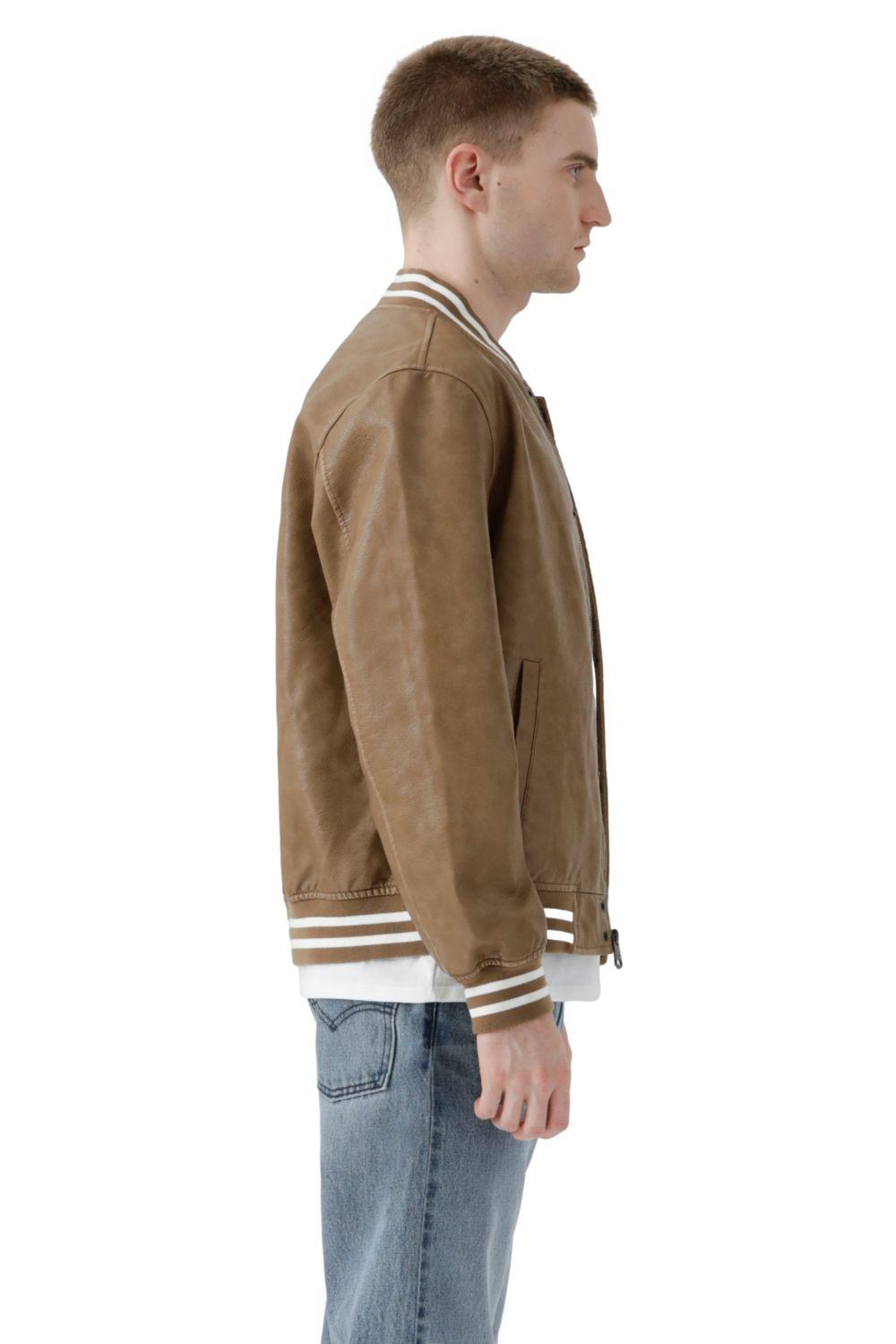 Chaqueta Hombre Bomber Pu Café Levis 59491-0540-4