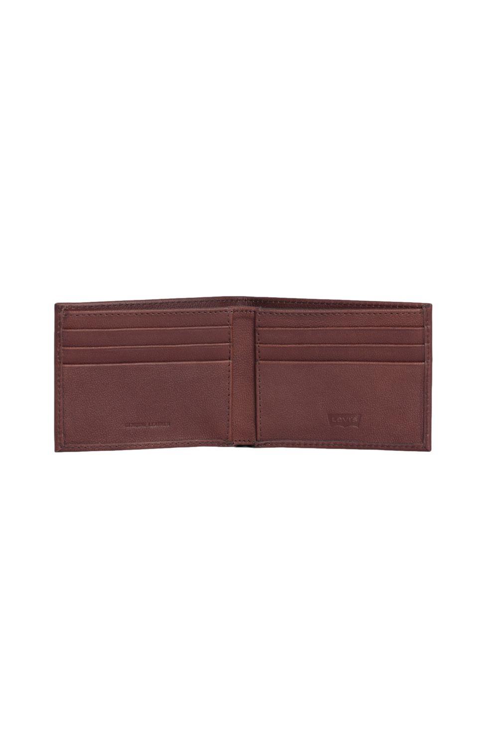 Billetera Hombre Bifold Wallet Café Levis 87522-0089-2