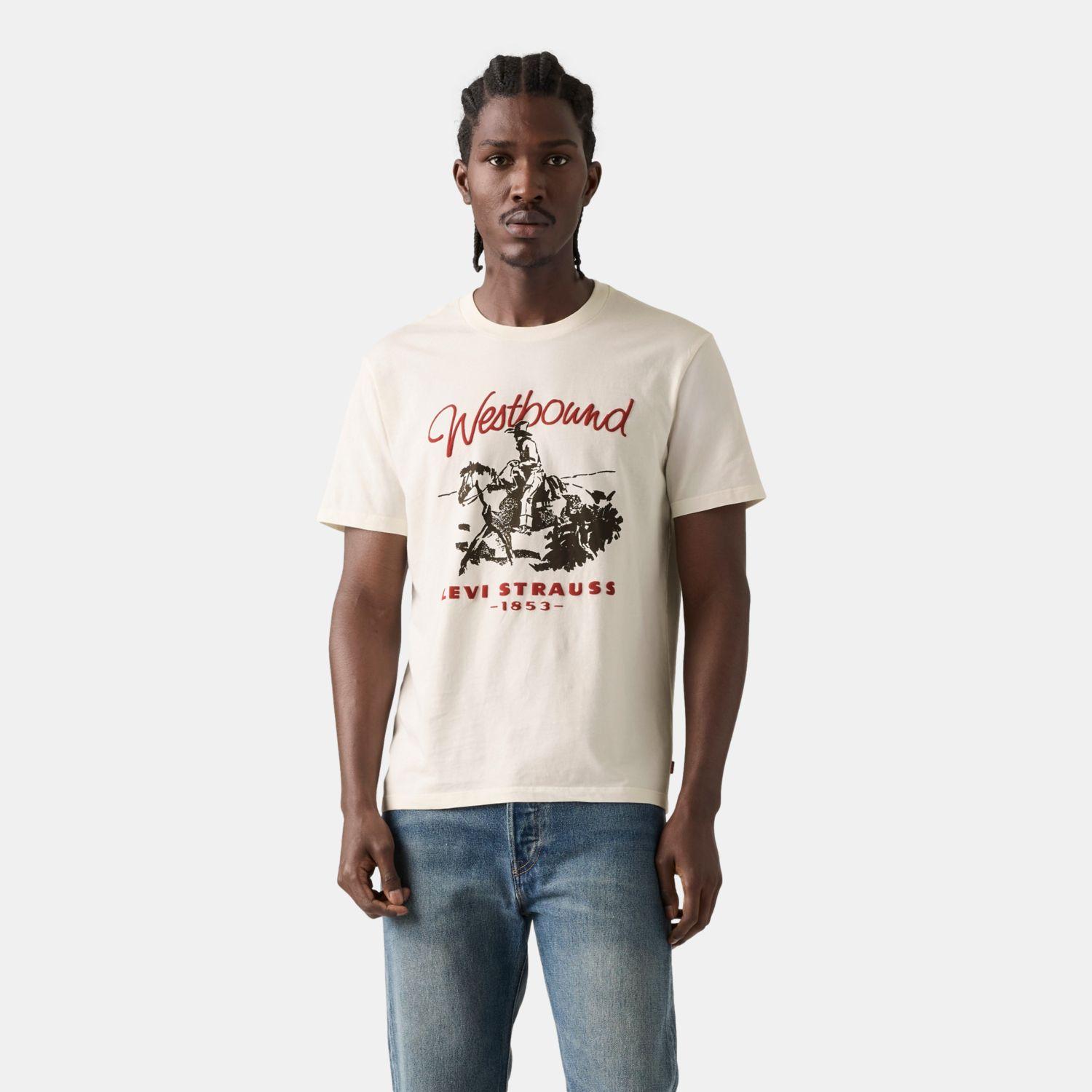 Polera Hombre Graphic Crewneck Tee Beige Levis 22491-2170-0