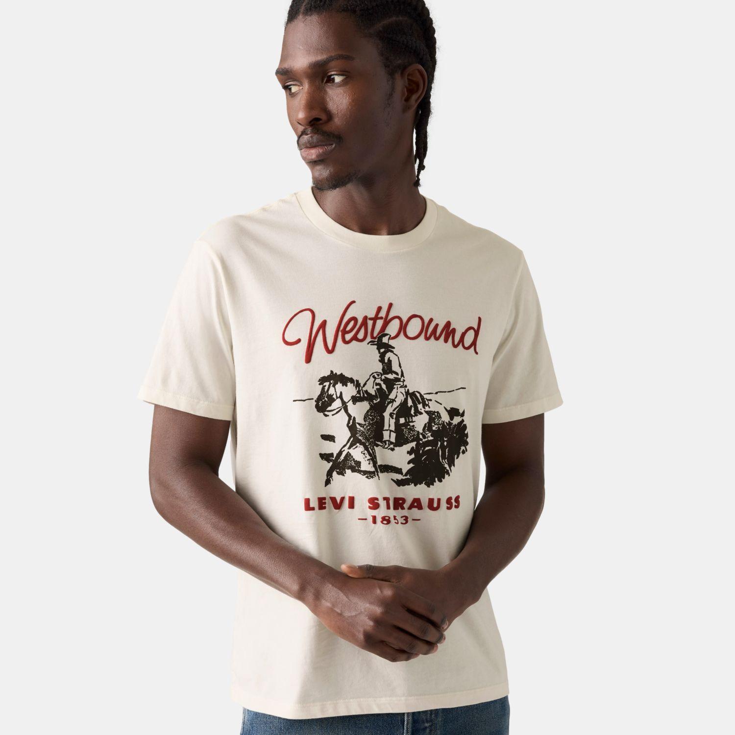 Polera Hombre Graphic Crewneck Tee Beige Levis 22491-2170-2