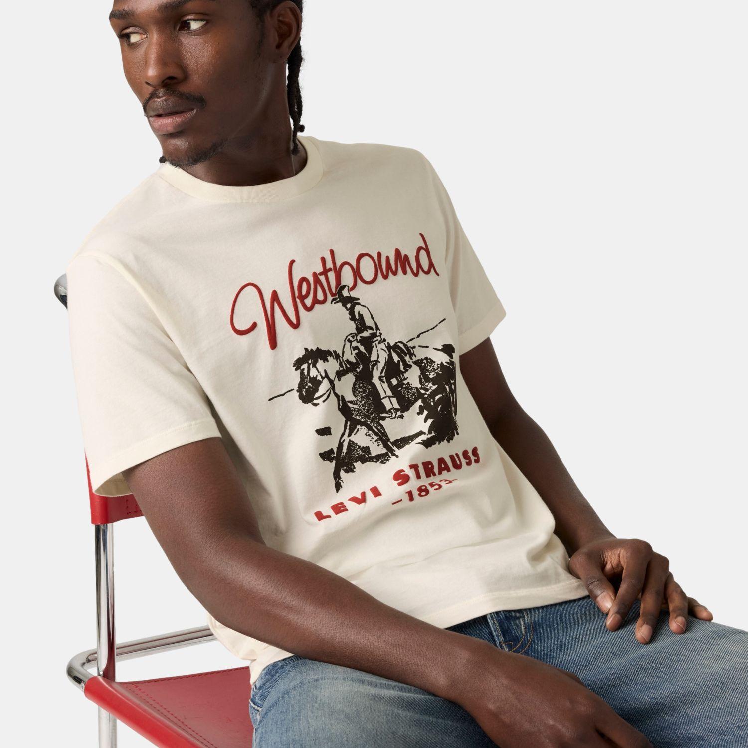 Polera Hombre Graphic Crewneck Tee Beige Levis 22491-2170-3
