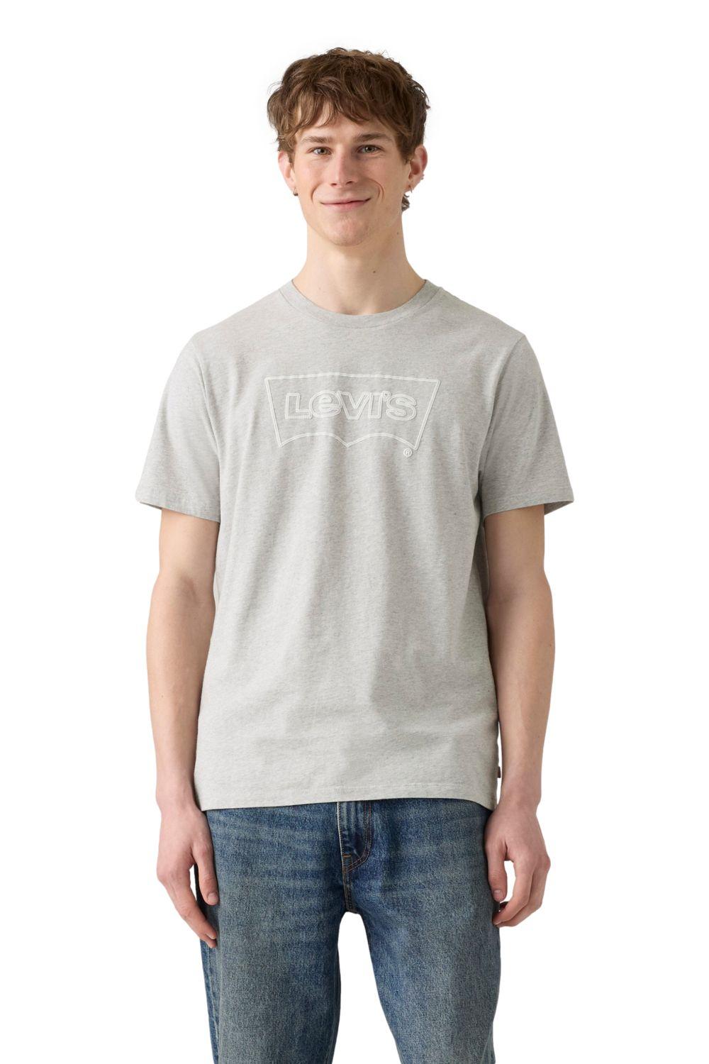 Polera Hombre Graphic Crewneck Tee Gris Levis 22491-1792-0