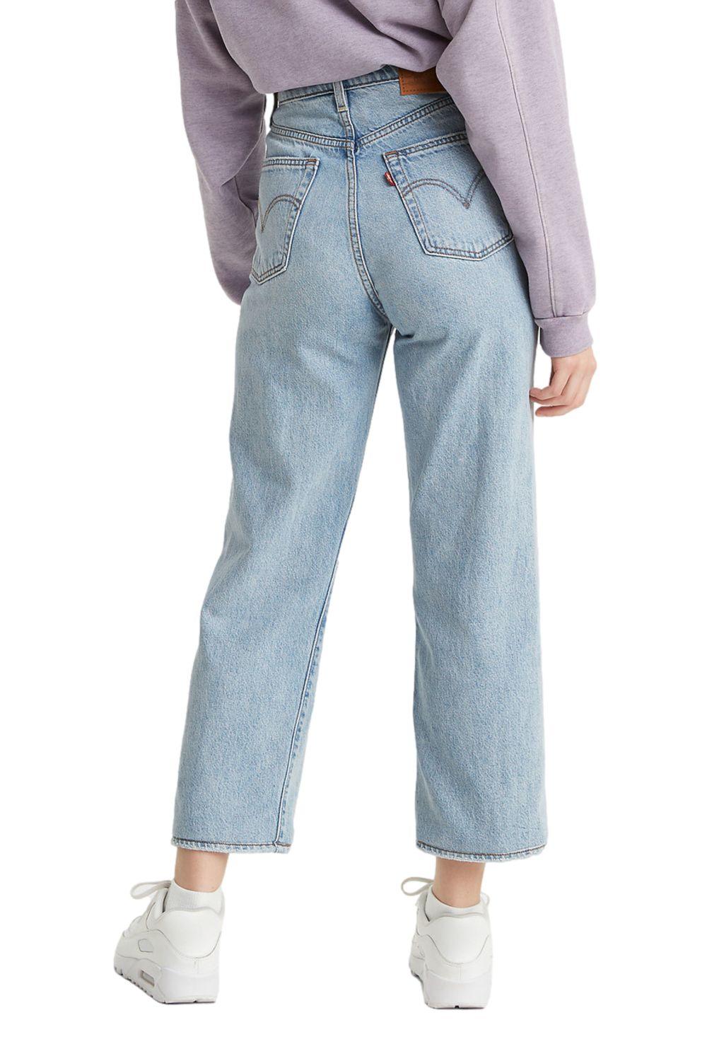 Jeans Mujer Ribcage Straight Ankle Celeste Levis 72693-0055-2