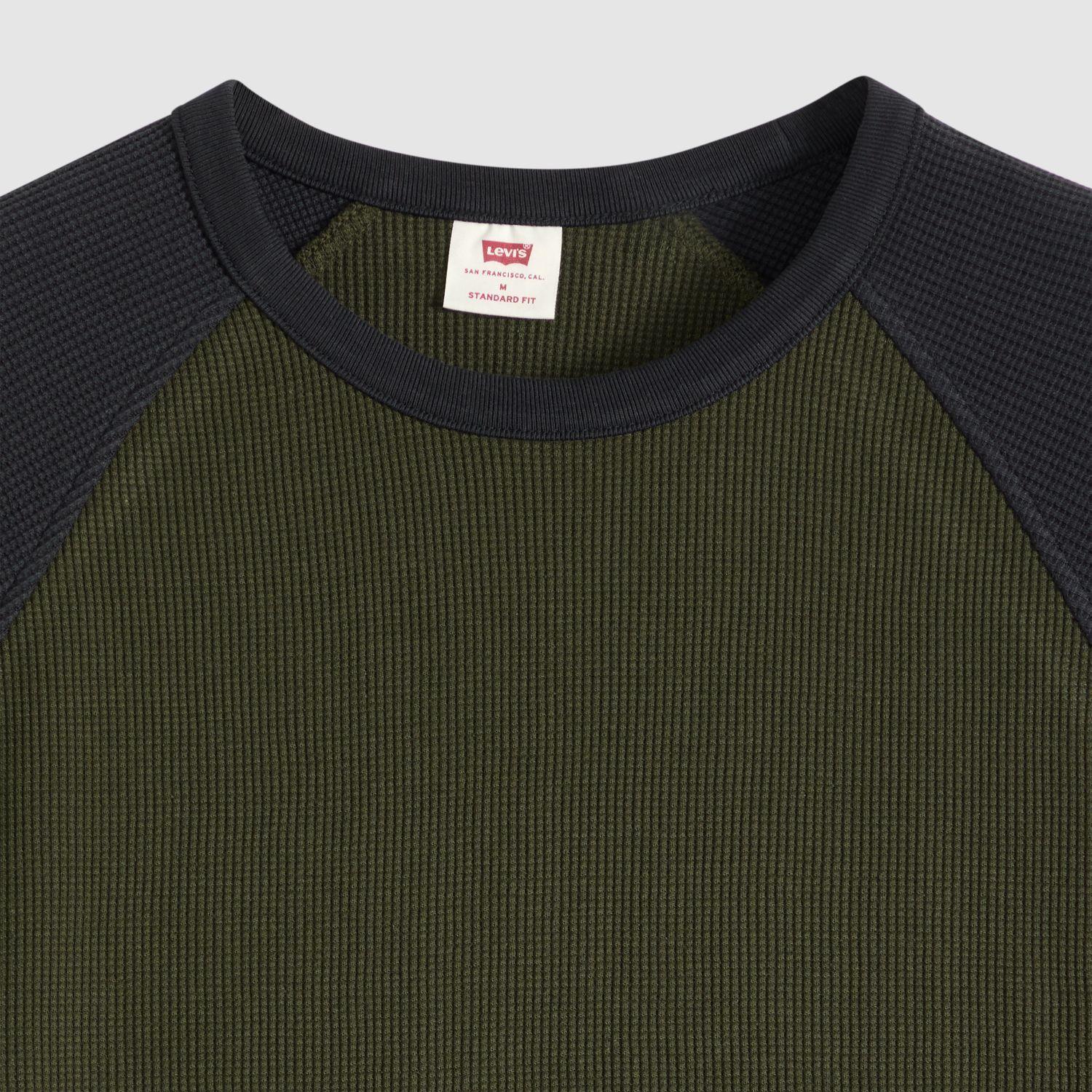 Polera Hombre Thermal Raglan Crew Ls Multicolor Levis A0645-0049-4