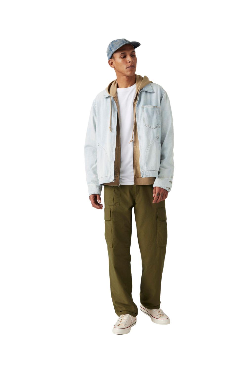 Pantalón Hombre Parachute Cargo Ii Verde Levis 001K6-0001-3