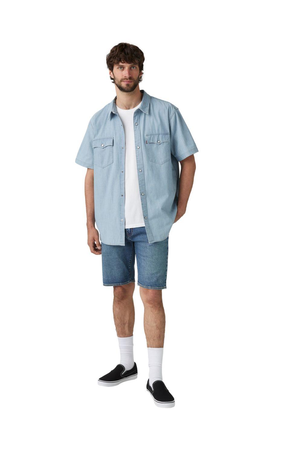 Shorts Hombre 405 Standard Azul Levis 39864-0178-3