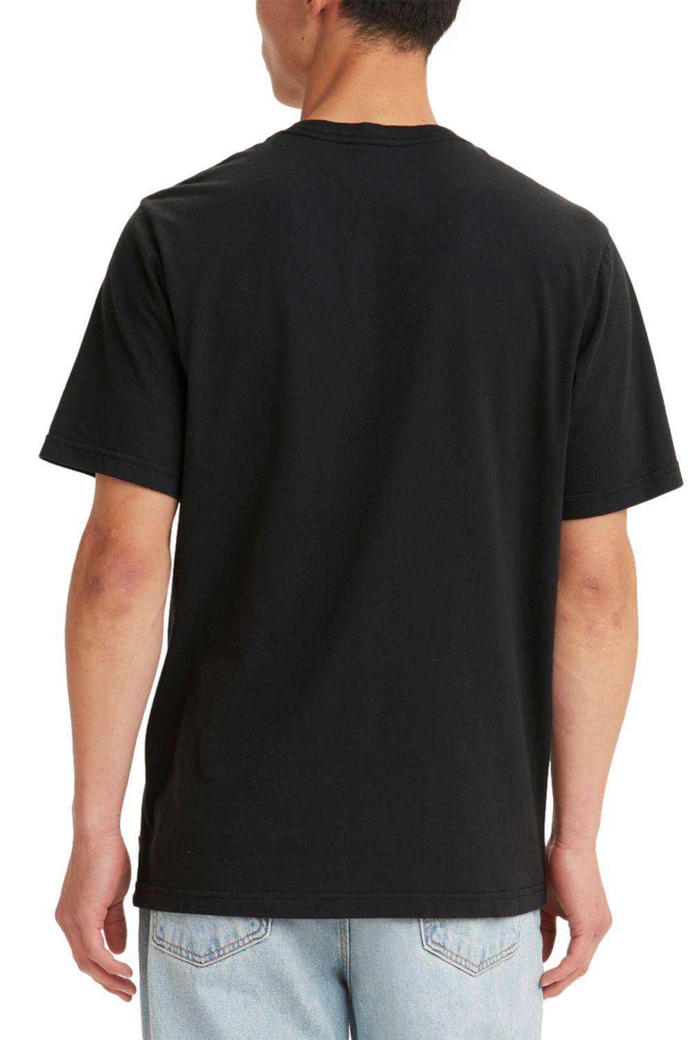 Polera Hombre Relaxed Fit Logo Negra Levis 16143-0198-3